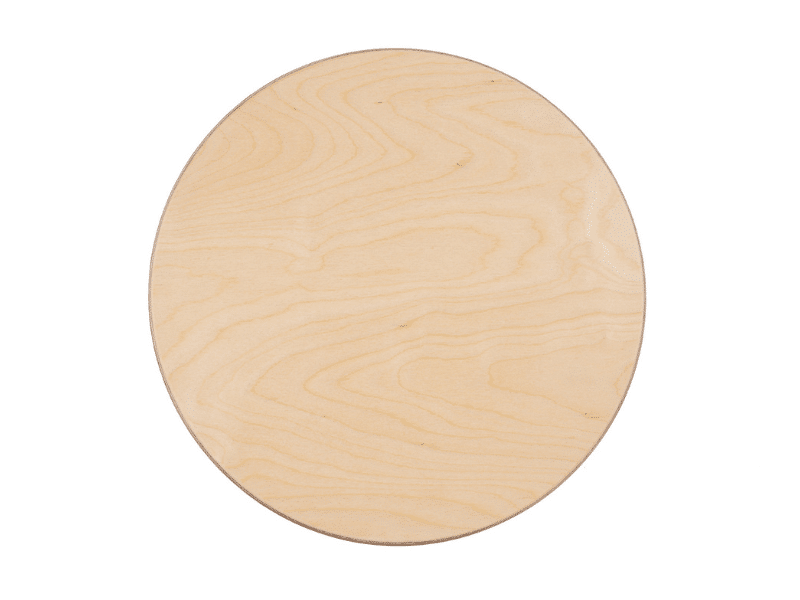 Plateforme ronde en bois - Grapat